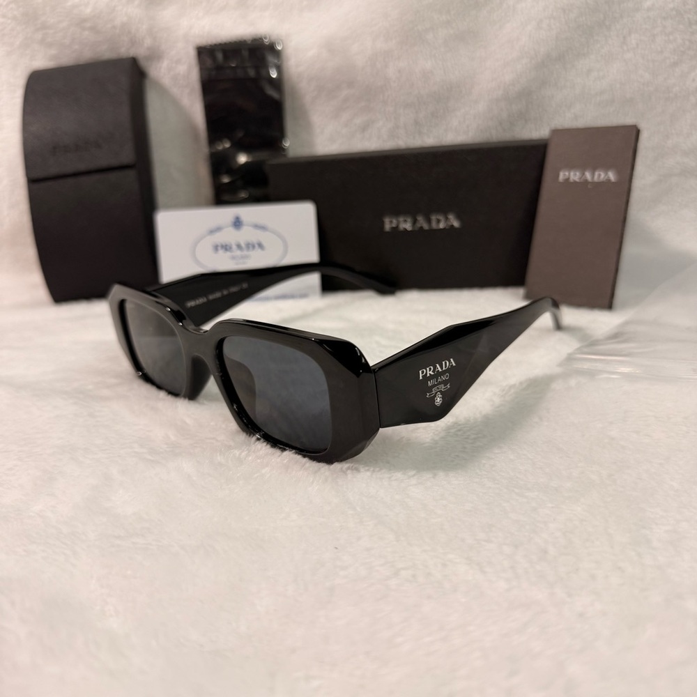 Prada Sunglasses with Case and Authentication Card - Picture 2 of 5